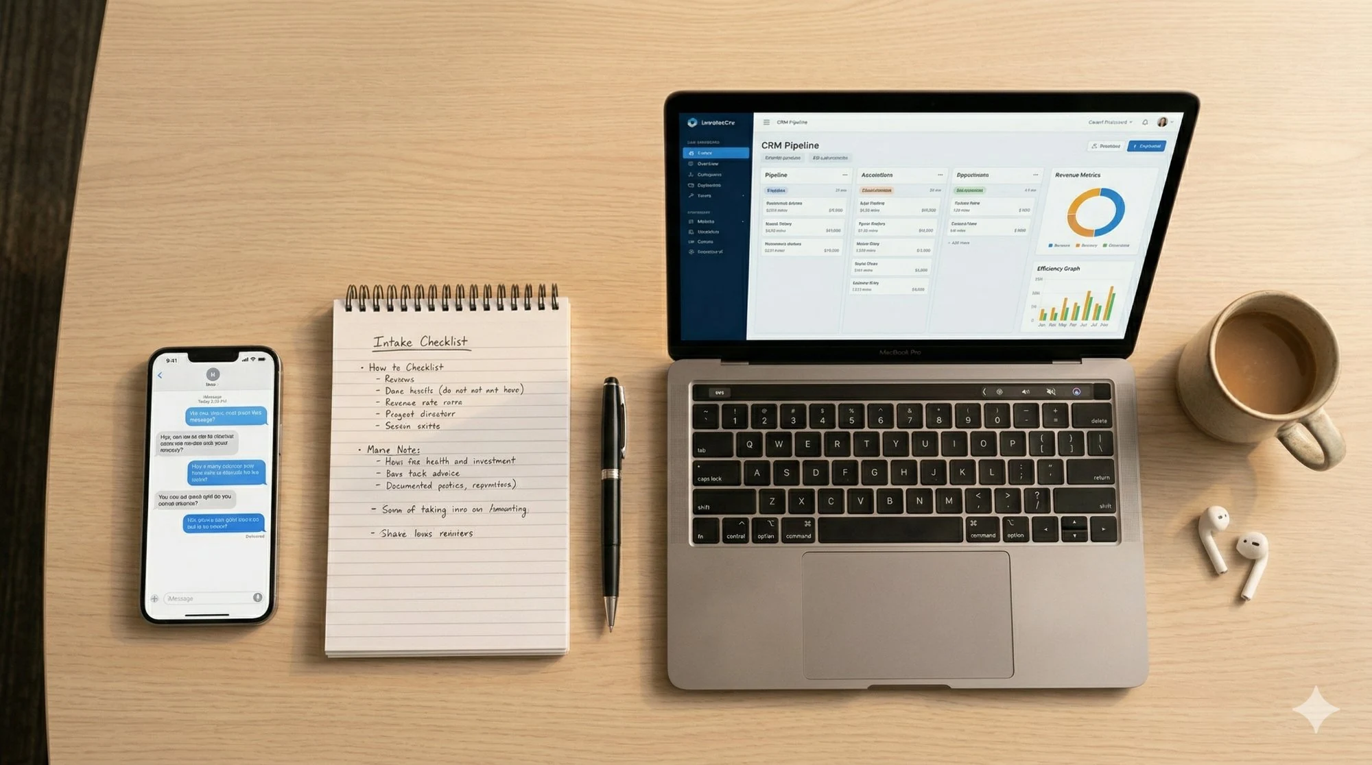 Law firm intake pipeline — CRM and speed-to-lead automation
