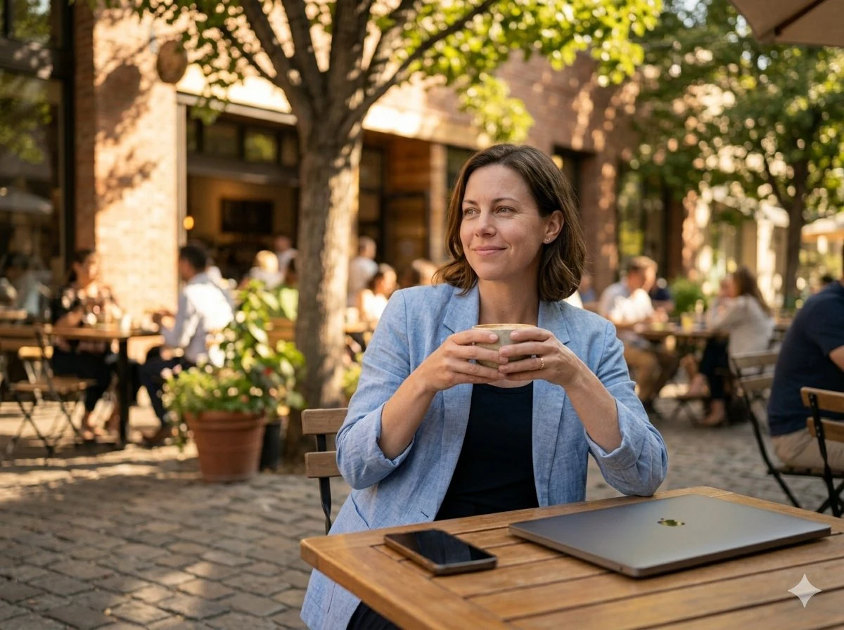 Attorney relaxing — the 48-hour test, firm running without founder